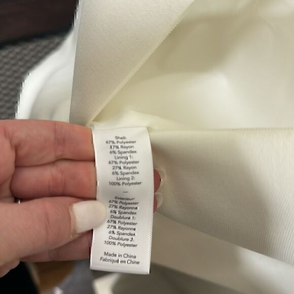 NWT - Likely white Aurora Gown Midi Length Size 0 - Picture 8 of 13
